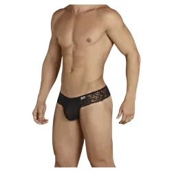 CandyMan String Dentelle Teolt Noir